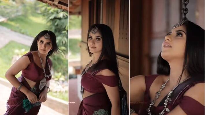 Manisha Mahesh shares her glamorous photoshoot video Manisha Mahesh shares her glamorous photoshoot video