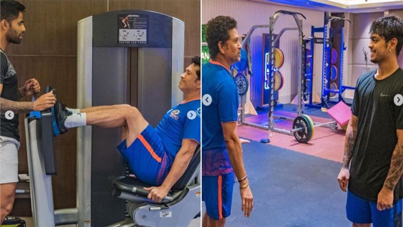IPL 2022: 48 years old sachin tendulkar workout pictures from mumbai indians camp will surprise you, see here dva