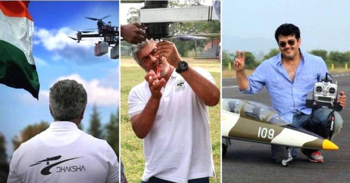 ”இந்திய அரசின் ட்ரோன்களை தயாரிக்க தேர்வானது நடிகர் அஜித்குமாரின் தக்‌ஷா குழு..