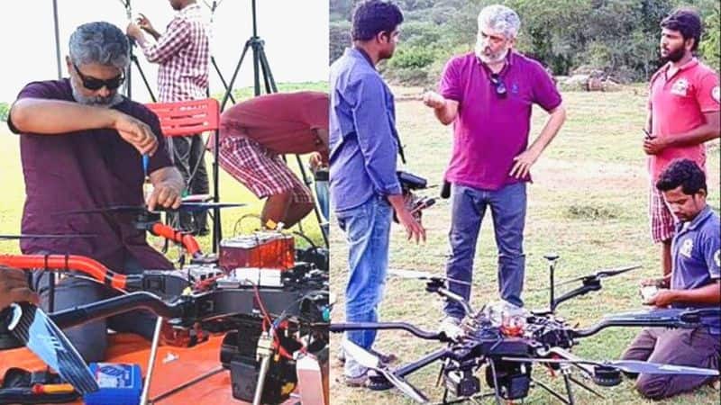 Actor Ajith Kumar Daksha team selected to produce Indian government drones