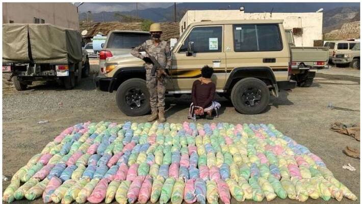 Saudi border guards thwart smuggling attempt Saudi border guards thwart smuggling attempt