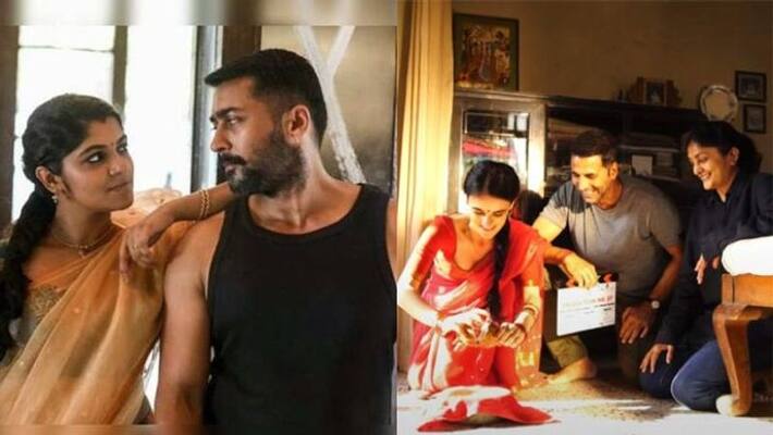 Akshay Kumar starts shooting for Soorarai Pottru Hindi remake Akshay Kumar starts shooting for Soorarai Pottru Hindi remake
