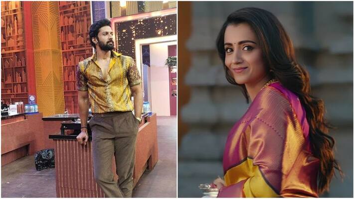 trisha next-movie with cooku with comali santhosh trisha next-movie with cooku with comali santhosh