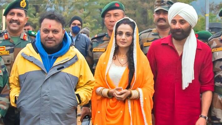 Sunny Deol Ameesha Patel film Gadar 2 Shooting 80 percent Completed kpg Sunny Deol Ameesha Patel film Gadar 2 Shooting 80 percent Completed kpg