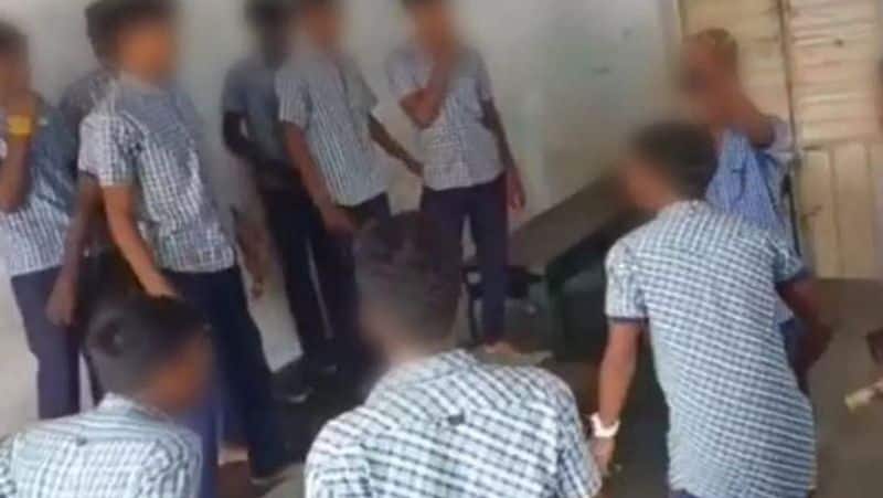 ragging in the classroom .. Atrocities with dancing .. Degenerate government school students