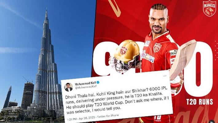IPL 2022: Mohammad Kaif tags PBKS Shikhar Dhawan as 'T20 ka Khalifa'; says should play T20 World Cup snt IPL 2022: Mohammad Kaif tags PBKS Shikhar Dhawan as 'T20 ka Khalifa'; says should play T20 World Cup snt