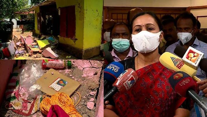 nursery building destruction child given free treatment and financial aid minister Veena George nursery building destruction child given free treatment and financial aid minister Veena George