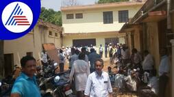 farmers tired to wait to Register Buy millets in Chikkaballapur akb