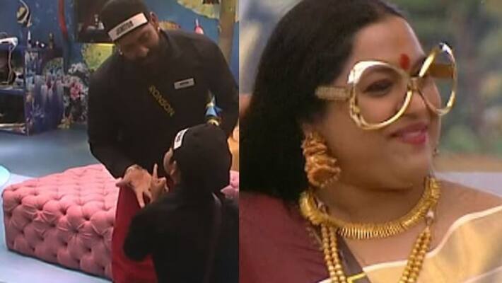 Bigg Boss Malayalam Season 4 Lakshmi Priya as Subhadra in Weekly task Bigg Boss Malayalam Season 4 Lakshmi Priya as Subhadra in Weekly task