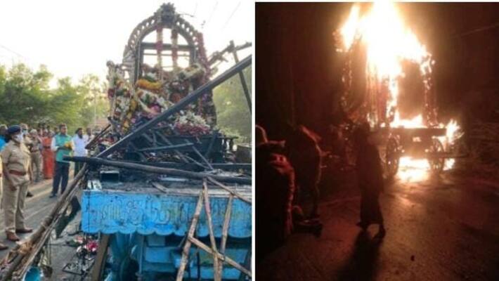 How the chariot accident happened at Tanjore temple - shocking information told by the people of the village How the chariot accident happened at Tanjore temple - shocking information told by the people of the village