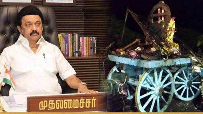 Thanjavur chariot accident .. Rs. 5 lakh relief Announcement to the families of the victims Thanjavur chariot accident .. Rs. 5 lakh relief Announcement to the families of the victims