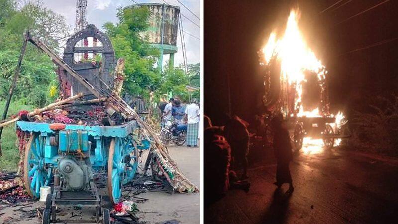 Is this the reason for the Thanjavur chariot festival accident that killed 11 people? annamalai