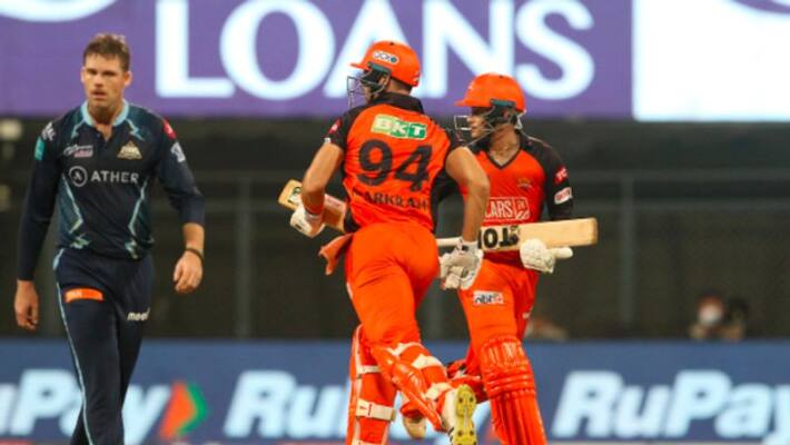 sunrisers hyderabad set tough target to gujarat titans in ipl 2022 sunrisers hyderabad set tough target to gujarat titans in ipl 2022