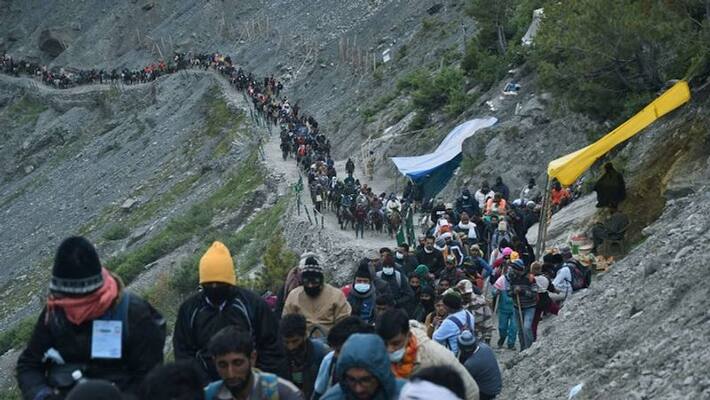 over 20000 devotees register for amarnath yatra vva over 20000 devotees register for amarnath yatra vva