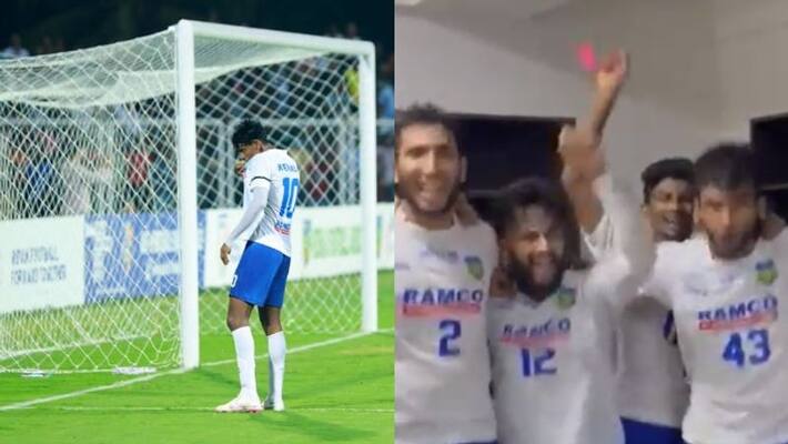 Watch Kerala Football Team celebration after reach Santosh Trophy 2022 final Watch Kerala Football Team celebration after reach Santosh Trophy 2022 final