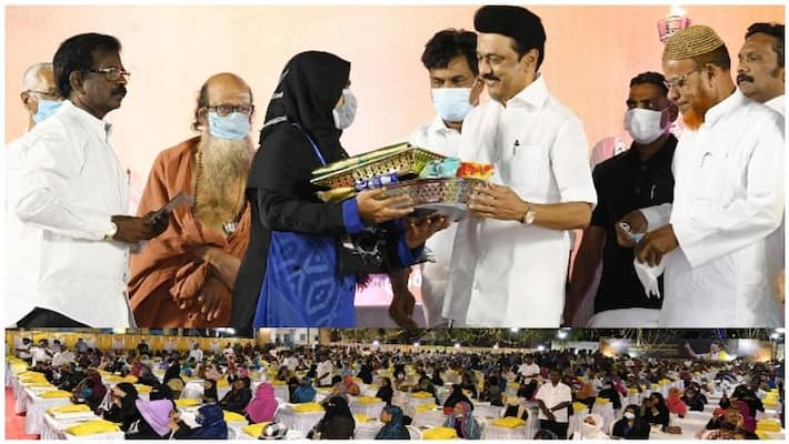 Ramalan aid for muslims.. it is a Dravida model.. CM MK Stalin speech.! Ramalan aid for muslims.. it is a Dravida model.. CM MK Stalin speech.!