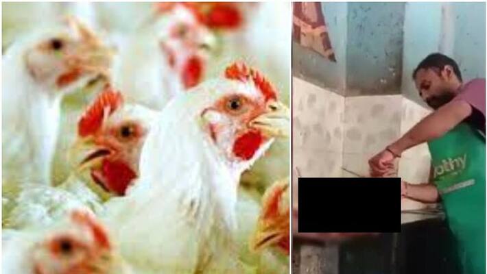 The incident in which the chicken was skinned alive; Police find butcher The incident in which the chicken was skinned alive; Police find butcher