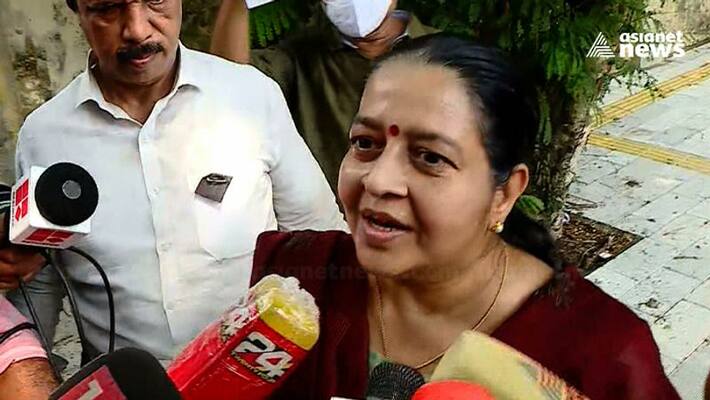 Uma Thomas wife of late PT Thomas may contest thrikkakara by election Uma Thomas wife of late PT Thomas may contest thrikkakara by election