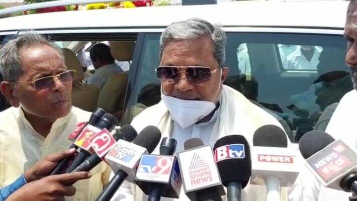 congress leader siddaramaiah slams on bjp government gvd congress leader siddaramaiah slams on bjp government gvd