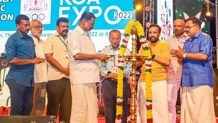 Minister M V Govindan Inaugarates Kerala Games Expo Minister M V Govindan Inaugarates Kerala Games Expo