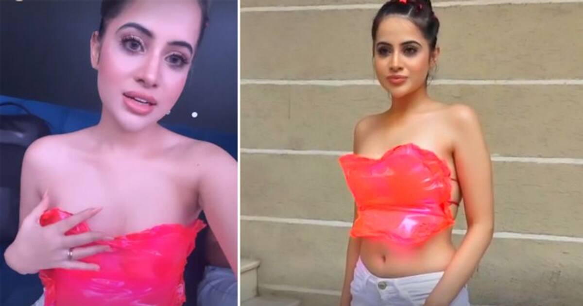 Urfi Javed: நடுரோட்டில் பிளாஸ்டிக் கவரை மாட்டிக்கொண்டு திரிந்த நடிகை..ஷாக்கான பொது மக்கள் ..வைரல் வீடியோ ...