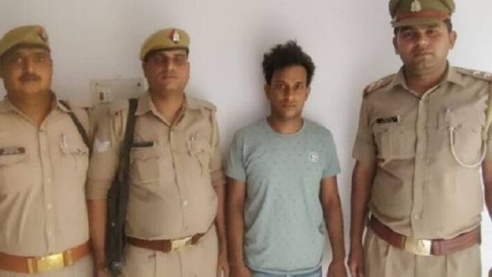 Mathura Police arrested eccentric lover shot the bride due to unrequited love Mathura Police arrested eccentric lover shot the bride due to unrequited love