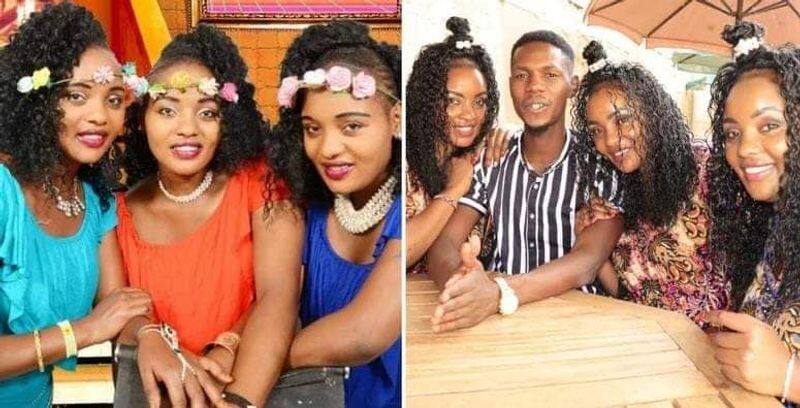 Kenyan Triplets love and date Same Man 