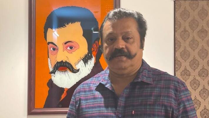 suresh gopi shaved his beard after ottakomban new look suresh gopi shaved his beard after ottakomban new look