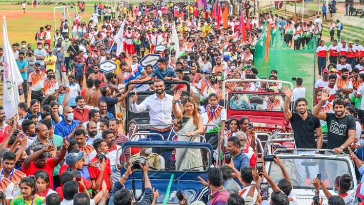 Kerala Games begins at Thiruvananthapuram Kerala Games begins at Thiruvananthapuram
