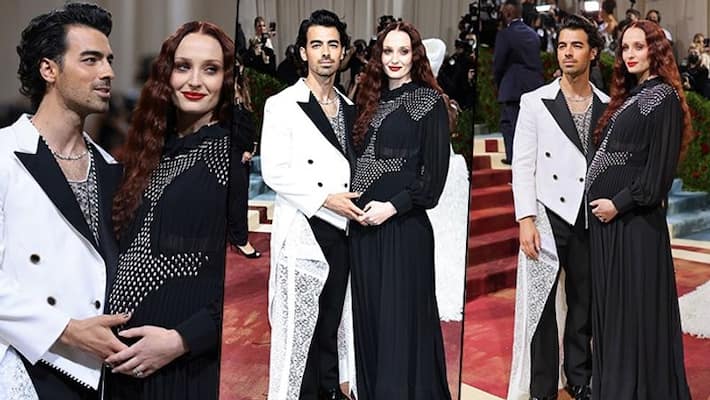 Joe Jonas, Pregnant Sophie Turner 2022 Met Gala: Pictures