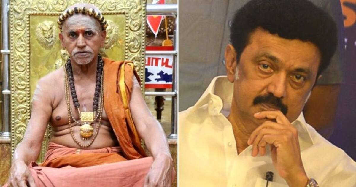 திமுகவுக்கு எதிராக ஆதீனங்கள்..முட்டுக்கட்டை போடும் தருமபுரம் ஆதீனம்.! அப்செட்டில் இந்து அமைப்புகள்.!