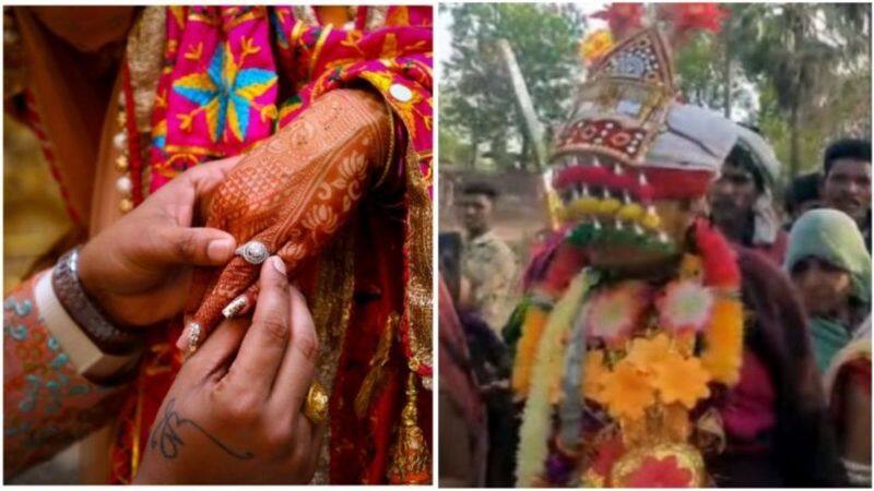 Man marries three girlfriends at once after 15 years of live in relationship at Madhya Pradesh krk movie vijay sethupathi character 