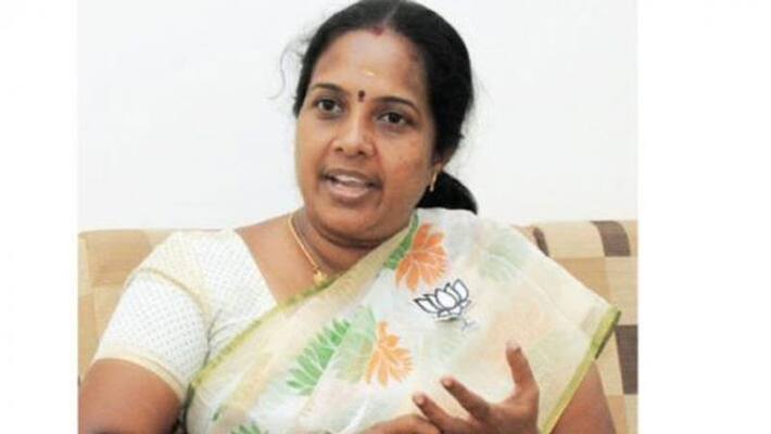 Vanathi Srinivasan has said that we will not be afraid of the minister threats Vanathi Srinivasan has said that we will not be afraid of the minister threats
