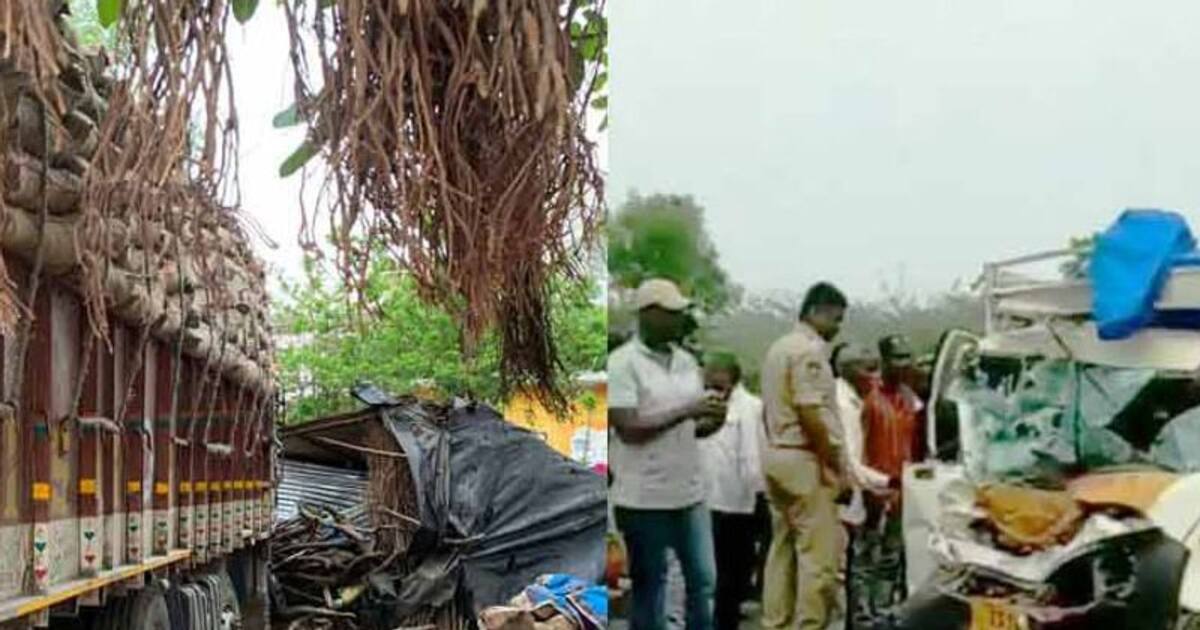 வேன் - லாரி நேருக்கு நேர் மோதல்.. 9 பேர் ரத்த வெள்ளத்தில் துடிதுடித்து உயிரிழப்பு.. நிவாரணம் அறிவித்த பிரதமர்