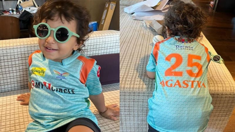 IPL 2022 krunal Pandya shares Hardik pandya's son agastya photo, see here dva