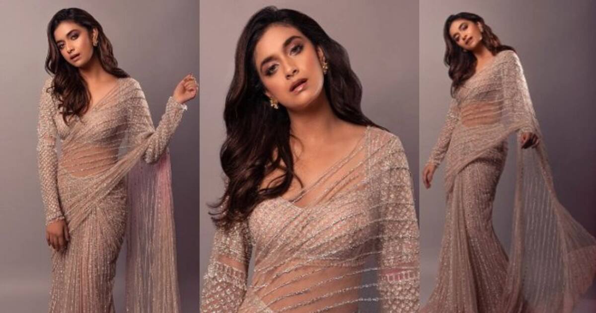 தோற்றத்தில் மாற்றம்... பிளாஸ்டிக் சர்ஜரி செய்து கொண்டாரா கீர்த்தி சுரேஷ்?... போட்டோவால் ரசிகர்கள் குழப்பம் 