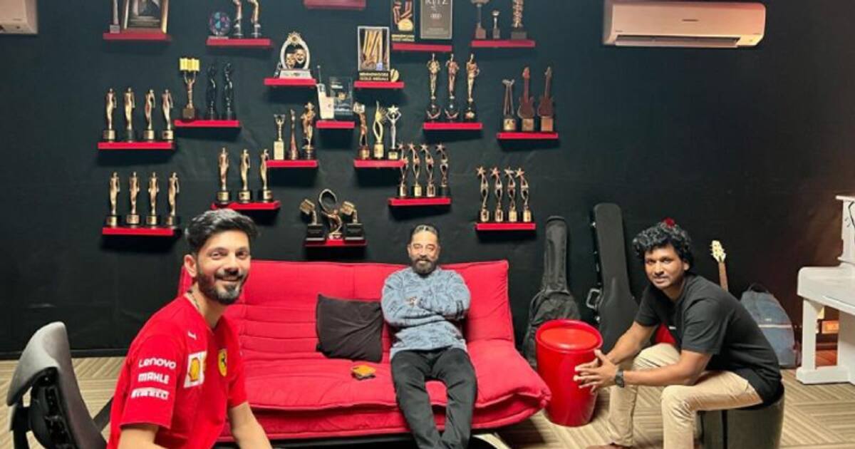 Kamalhaasan : முதன்முறையாக அனிருத் இசையில் பாடிய கமல்... விக்ரம் படத்தில் காத்திருக்கும் தரமான சம்பவம்