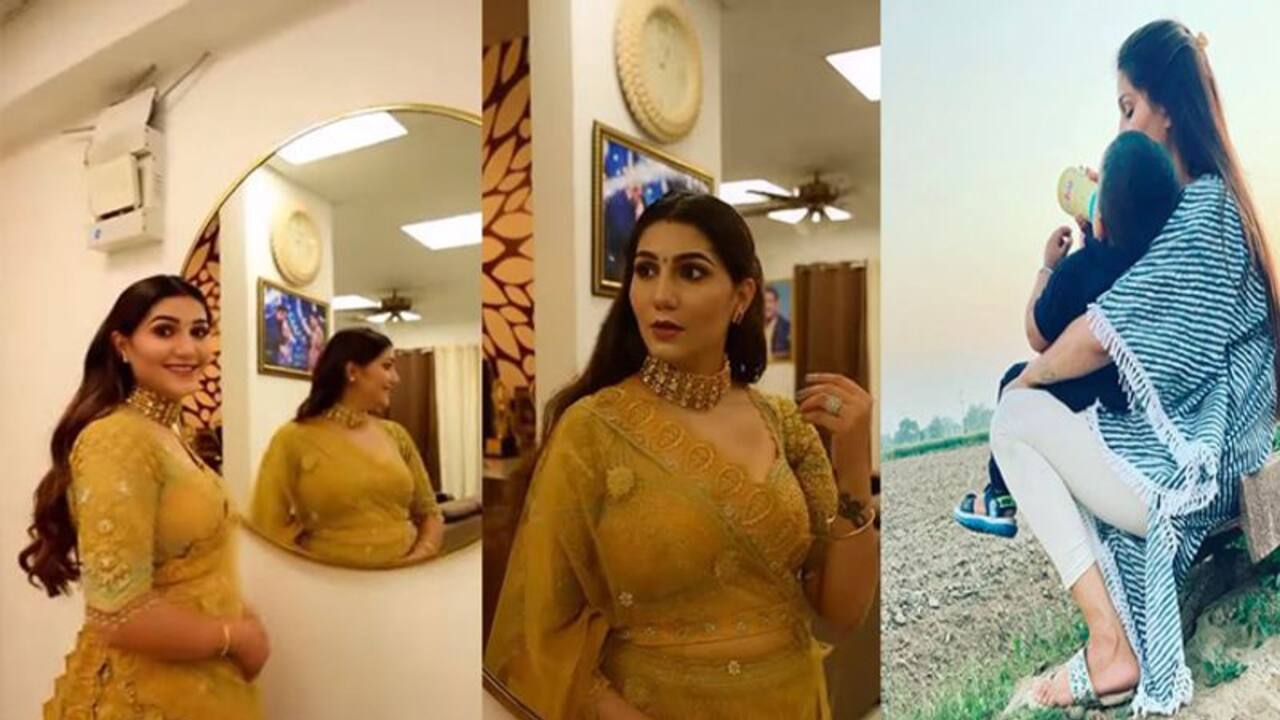 Haryanvi Dancer Sapna Choudhary: काम से ब्रेक लेकर गांव पहुंचीं हर‍ियाणवी  डांसर Sapna Choudhary, ऐसे गुजारा अपना पूरा दिन - Haryanvi Dancer Sapna  Choudhary Spends Her Day Out at Cow Barn