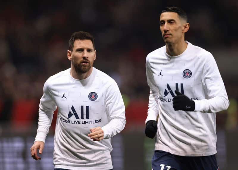 Angel Di Maria tells Lionel Messi to take PSG teammate's shirt number next  season - Mirror Online