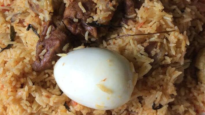 Beef biryani should not be avoided if a biryani festival is held. Beef biryani should not be avoided if a biryani festival is held.