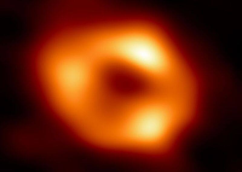 Astronomers reveal first image of black hole of our Milky Way