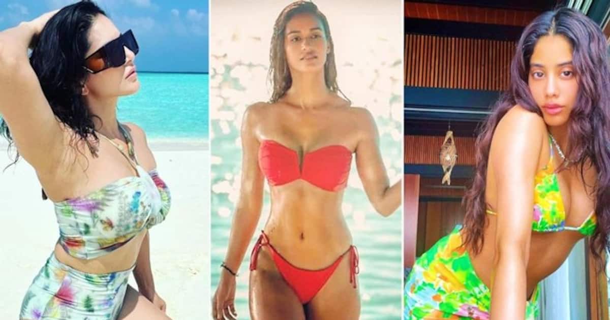 Madhuri Bikini Xxx - Sunny Leone to Katrina Kaif to Janhvi Kapoor, 7 divas with perfect bikini  bodies