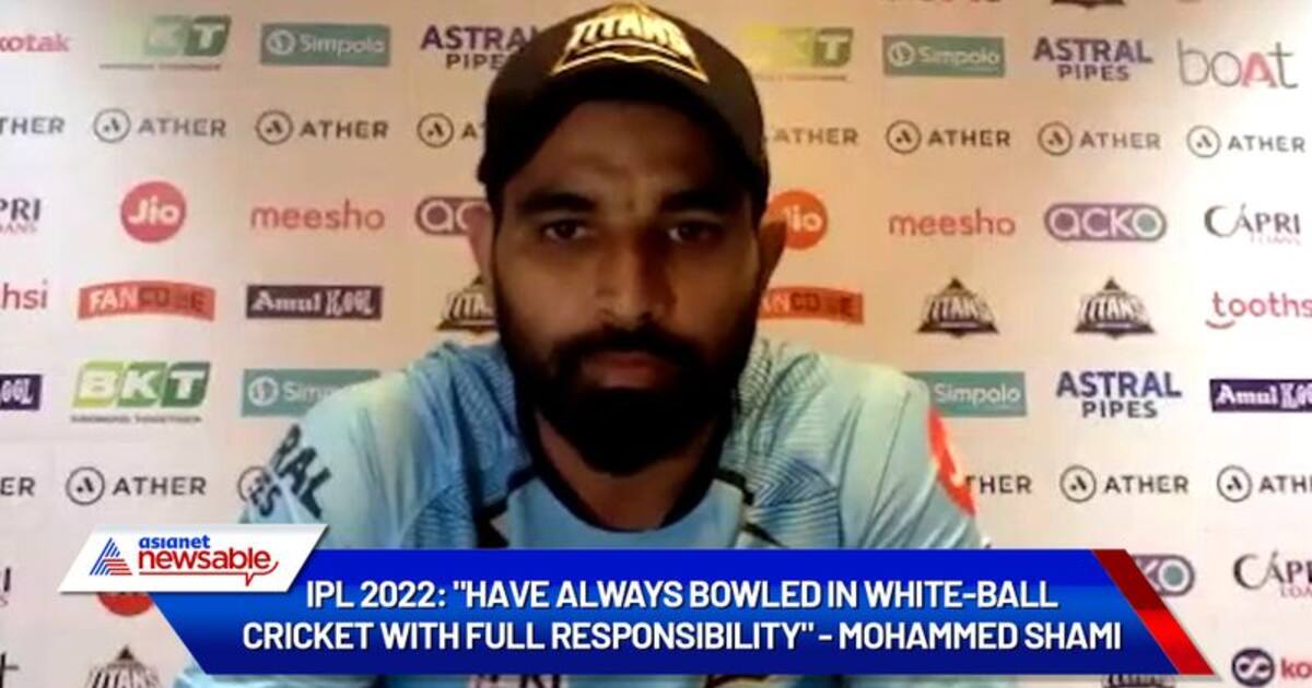 Ipl 2022 Have Always Bowled In White Ball Cricket With Full Responsibility Mohammed Shami 