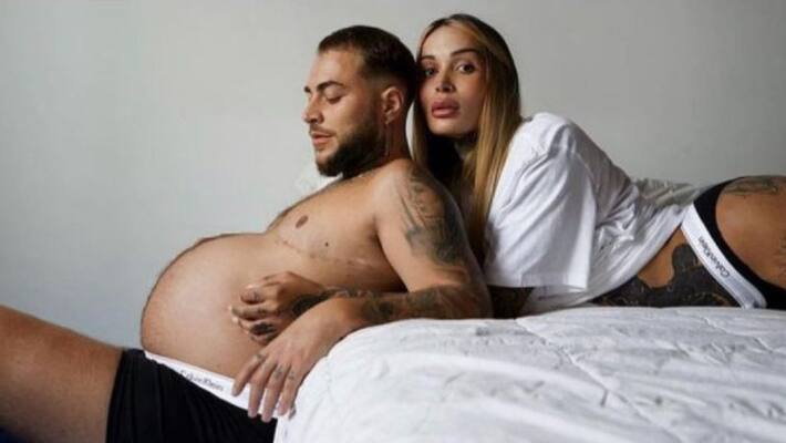 Discussions about Calvin Klein's pregnant trans man ad on social media bsm Discussions about Calvin Klein's pregnant trans man ad on social media bsm
