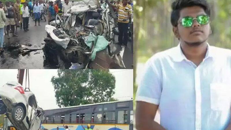 car acccident...dmk mla grandson death in thirukazhukundram