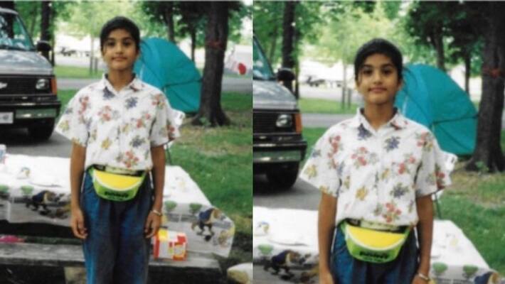 actress sunny leone childhood photos actress sunny leone childhood photos