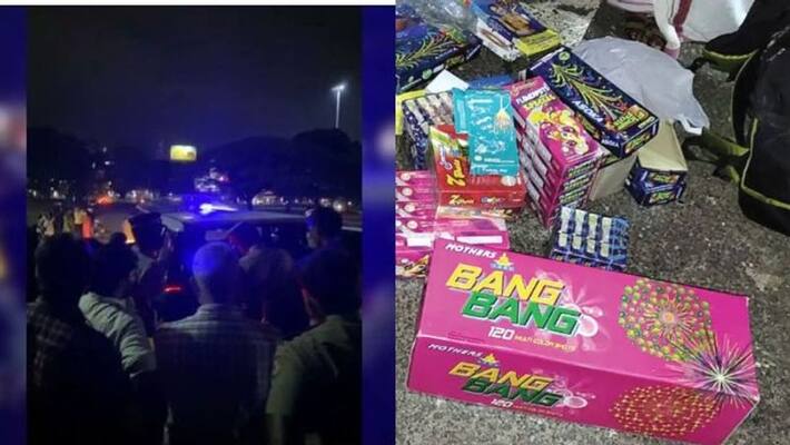 Pooram firecrackers postponed For Thrissur Pooram Young people set up firecrackers Arrested Pooram firecrackers postponed For Thrissur Pooram Young people set up firecrackers Arrested