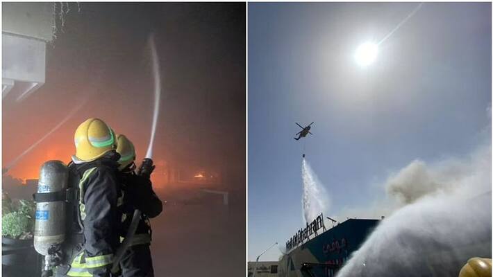 fire extinguished in a shopping mall in Eastern Saudi fire extinguished in a shopping mall in Eastern Saudi
