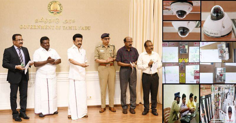CM MK Stalin launches surveillance cameras panic buttons in government-buses