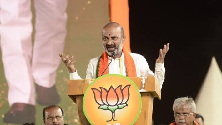 Hyderabad : Bandi Sanjay 'Praja Sangrama Yatra' to start from Nirmal today Hyderabad : Bandi Sanjay 'Praja Sangrama Yatra' to start from Nirmal today